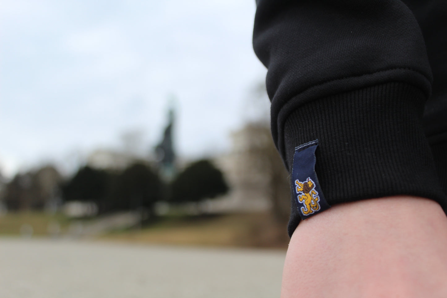 Hoodie "Westkurve München" Schwarz